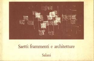 Saetti: frammenti e architetture copertina